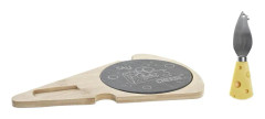 Ostbricka DKD Home Decor Say Cheese Bambu Skiffer 28,5 x 20 x 2,3 cm