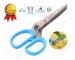 TD® Multi-Blade Sax 5 i 1 Aromatisk Ört Multi-Function Kök Persilja Basilika Mint Rostfritt Stål Kontorspapper DIY