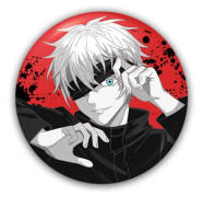 Anime plåt brosch tryckt pin badge