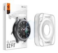 Spigen Samsung Galaxy Watch 4 Classic 42mm Skärmskydd GLAS.tR EZ Fit 2-pack