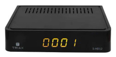 TRIAX S-HD 12 HDTV SAT-mottagare förprogrammerad f.Satelliten 305225 (305225)