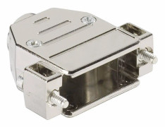 Harting D-SUB-hölje antal poler: 37 plast, metalliserad 180° silver 09 67 037 0443 1 st
