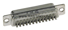 Harting 09 67 250 4704 D-sub honkontakt 180 ° Antal stift: 50 Lödkopp 1 st(ar)