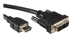 Value DVI - HDMI 10 m, 10 m, DVI, HDMI Typ A (standard), Hankoppling, Hankoppling, Svart