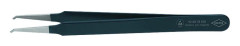 Knipex 92 08 78 ESD Precisionspincett Flat, böjd 45° 120 mm