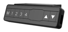 Höj- och sänkbart el-skrivbord, 2 motorer, skiva i bok, stativ i svart, 6 storlekar