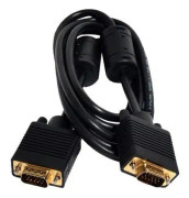 ART AL-OEM-2 - VGA-kabel - HD-15 (VGA) (hane) till HD-15 (VGA) (hane) - 3 m - tumskruvar