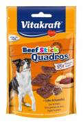 Vitakraft Beef Stick Quadros, Universal, Alla raser, Nötkött, Lever, Potatis, 70 g