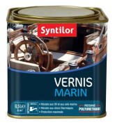 Syntilor färglös marint lack: blank, matt eller satin (satin - 0,75 l pott)