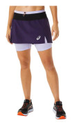 ASICS Fujitrail Skort 2012B929-400, Kvinna, Shorts, Marinblå