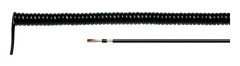 Helukabel 86014 Spiralkabel LiF12YD11Y 500 mm / 2000 mm 8 x 0.25 mm² Sort 1 stk
