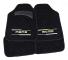 Set med bilgolvmattor Momo 005 Universal Svart/Grå (4 pcs)