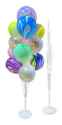 2-Pack Ballongställ Hållare för 13 Ballonger Fest Födelsedag