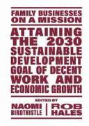 Attaining the 2030 Sustainable Development Goal of Decent Work and Economic Growth