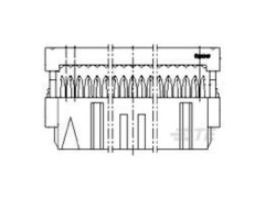 TE Connectivity AMP-LATCH Novo Receptacle ConnectorsAMP-LATCH Novo Receptacle Connectors 3-215911-4 AMP