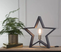 Star Trading - Bordsstjärna LYSeKIL 48cm Grå