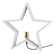 Star Trading - Bordsstjärna LYSeKIL 48cm Vit