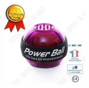 TD® Herr Dam Accessoarer Fitness Bodybuilding LED handledsboll Förstärkande gyroskop Power Ball Arm Typ LILA