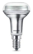 PHILIPS Reflektor R50 LED bas E14 - 4 - 3W ekvivalent 60W - varmvit - vinkel 36 grader - dimmer kompatibel