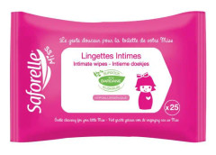 SAFORELLE Miss Intimate Wipes - 25 våtservetter