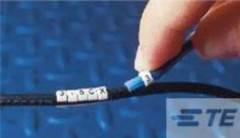 TE Connectivity 884468-000, Svart, Vit, 50 styck, 1,1 cm, 1,55 cm