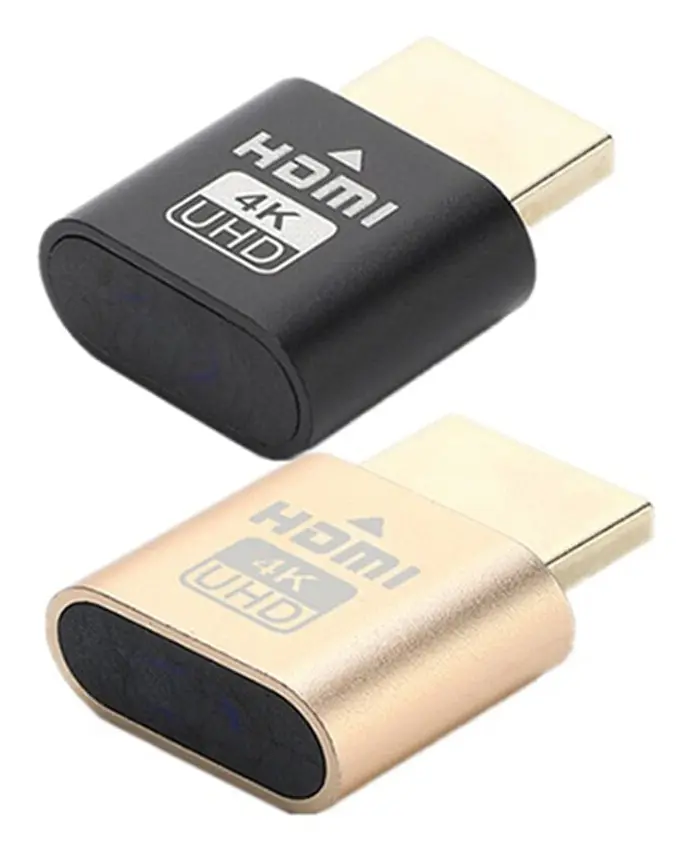 Virtuell display 4k hdmi ddc edid dummy plug