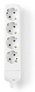 Grendosa | Jordad kontakt / Typ F (CEE 7/7) | 4-vägs | 3680 W | 16 A | Typ av jordning: Sidkontakt | 230 V AC 50/60 Hz | Uttagsvinkel: 45 ° | Utan kab