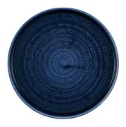 Tallerken Stonecast Plume Ø21 cm Flad med kant Porcelæn Marineblå,6 stk/krt