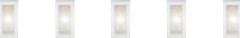 5 SMD-LEDs, white