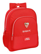 Skolryggsäck Sevilla Fútbol Club Röd (32 x 38 x 12 cm)