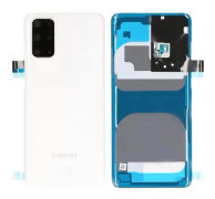 Original Samsung Galaxy S20 Plus Baksida Med Tejp - Vit