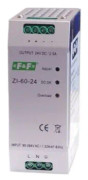 F&F Switching-mode strömförsörjning 230VAC/24VDC 60W 2,5A (ZI-60-24)
