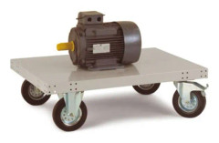 Manuflex TT0011.5007 Plattformsvagn utan skötstång Stålplatta Belastningskapacitet (max.): 200 kg