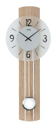 Wall Clock AMS 7274, Quartz, Transparent, Analogue, Modern