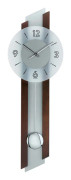 Wall Clock AMS 7207/1, Quartz, Grey, Analogue, Modern