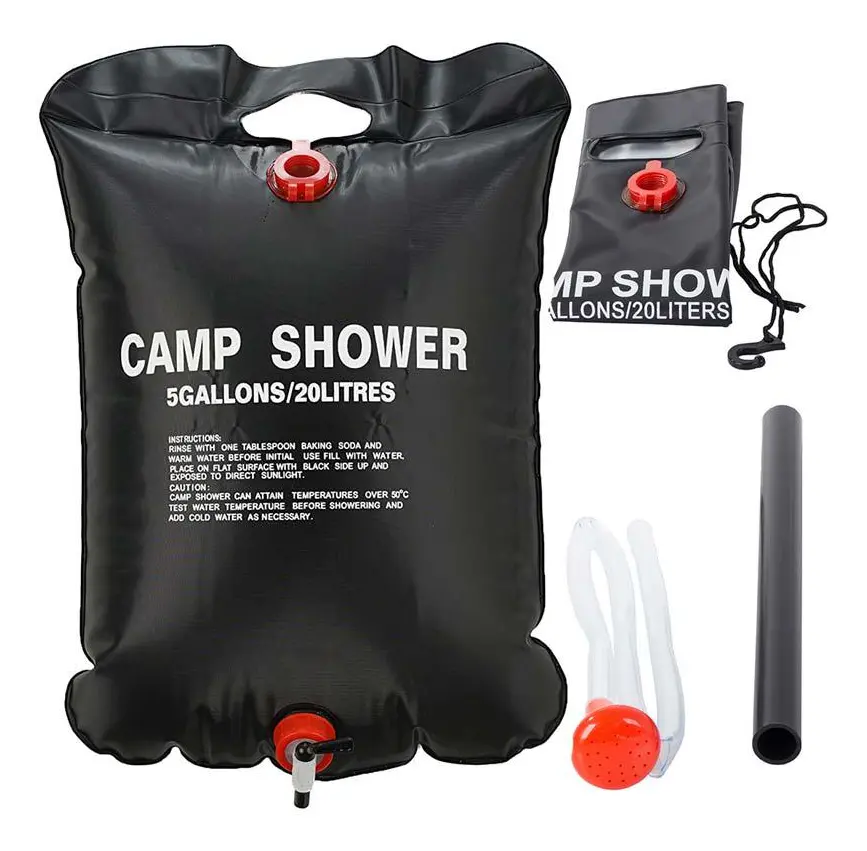 Campingdusch/Soldusch 20L - Svart