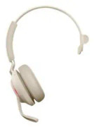 Jabra Evolve2 65, MS Mono Headset Trådlös Huvudband Kontor/callcenter USB Type-A Bluetooth Beige