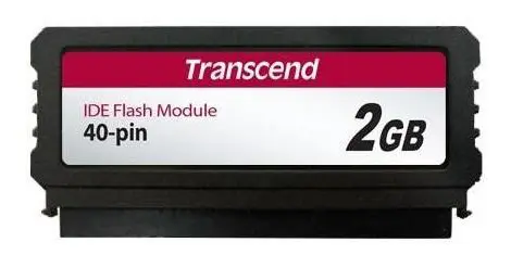  TS2GPTM520 - Transcend PATA Flash Module Vertical - Solid state drive - 2 GB - inbyggd - IDE/ATA
