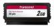  TS2GPTM520 - Transcend PATA Flash Module Vertical - Solid state drive - 2 GB - inbyggd - IDE/ATA