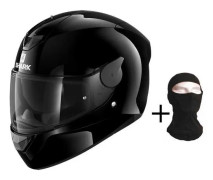 Shark D-Skwal 2 Blank Full Face Helmet Black