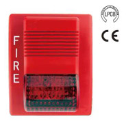 Lpcb godkänt adresserbart brandlarms ljudsignalfyrhorn