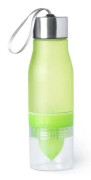 Dricksflaska med juicepress med band (700 ml) - Flaska för frukt och apelsinjuice Färg - Blå