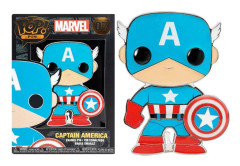 Funko Pop! Marvel - Captain America #07 Large Enamel Pin (mvpp0008)