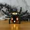 Batteridriven LED Halloween dekorativ bordsskiva design - Blå Fladdermus