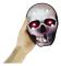 Batteridriven LED Halloween dekorativ bordsskiva design - Blå Fladdermus