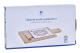 Cheeseboard DKD Home Decor Bamboo Stoneware (21,5 x 11,8 x 1,5 cm) (3 Pieces)