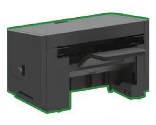 Lexmark - Utmatningsmagasin med häftare - 50 ark i