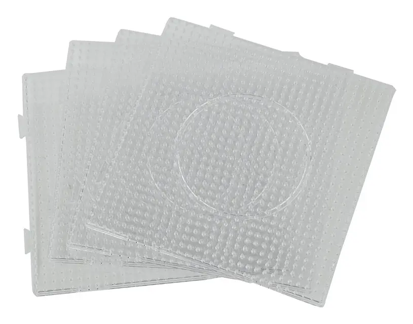 Hama pärlor 5mm fyrkantiga stora pegboards bräda för hama säkring pärlor fyrkantiga pussel..bildande