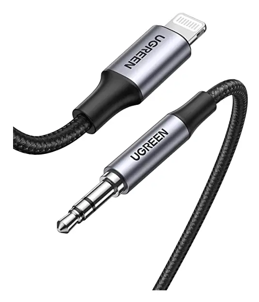 UGREEN Lightning till 3.5 mm Audio Kabel MFI Certifiering