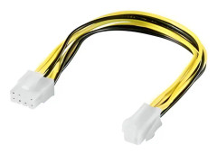 Goobay 51358 ATX12 P4 PC -strömkabel/adapter; 4-stift till 8-stift, 0,2 m
